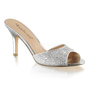 dámské stříbrné pantoflíčky Lucy-01-sgfa