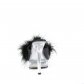 dámské černé erotické pantofle Majesty-501-8-bpuc - Velikost 35